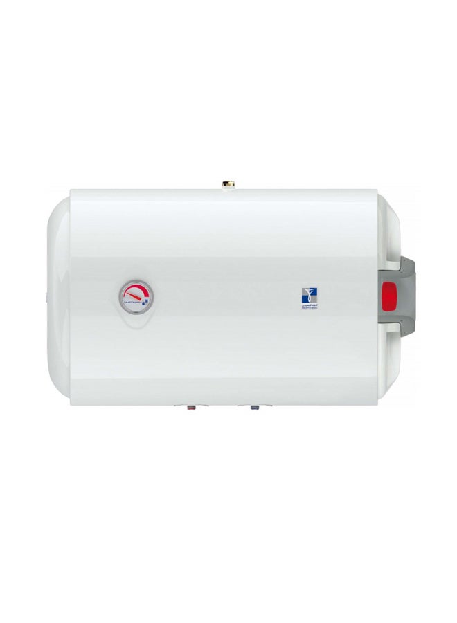 Saudi Ceramic Horizontal Water Heater White 80Liters