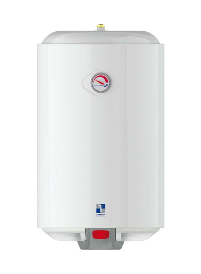 Saudi Ceramic Vertical Water Heater White