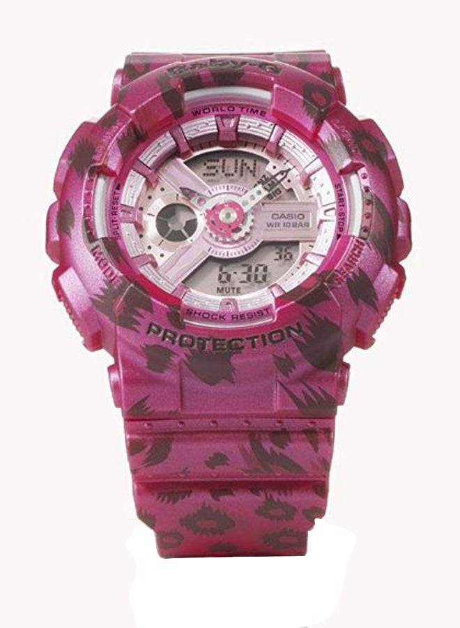 Baby-G - girls Baby-G Analog & Digital Watch BA-110LP-4A - 43 mm - Pink - Image 1