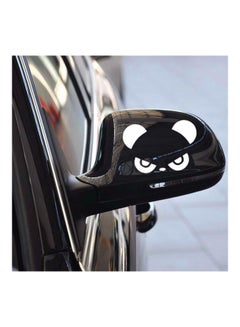 Jutek 2-Piece Reflective Panda Rearview Car Body Sticker  - Image 3