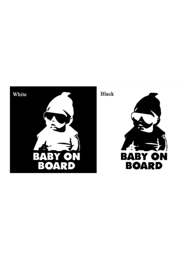 Generic - Baby On Board Pattern Car Sticker - Image 1