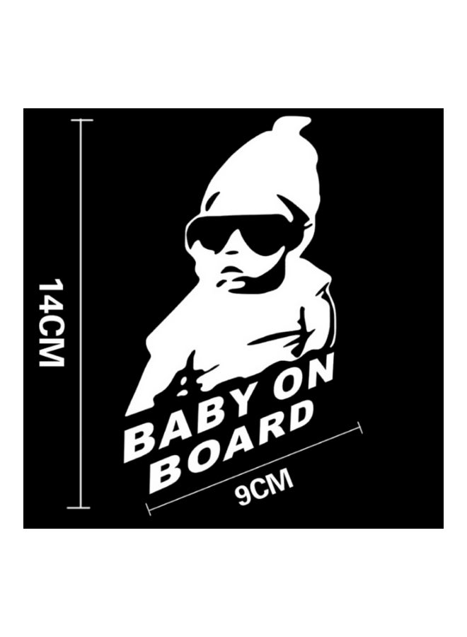 Generic - Baby On Board Pattern Car Sticker - Image 1