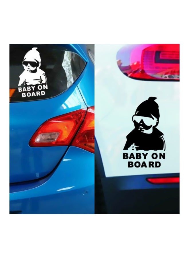 Generic - Baby On Board Pattern Car Sticker - Image 1