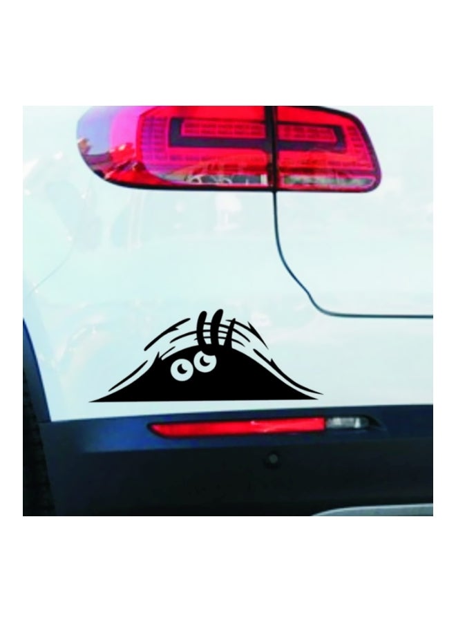 AppleLand Peeking Monster Car Sticker  - Image 3