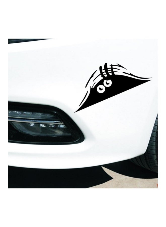 AppleLand Peeking Monster Car Sticker  - Image 5