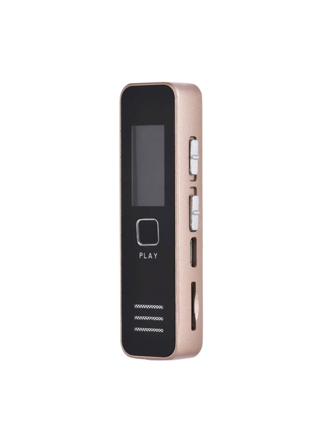 Generic - Digital Voice Recorder Audio Dictaphone MP3 Player USB Flash Disk for Meeting EABC21 Gold - Image 1