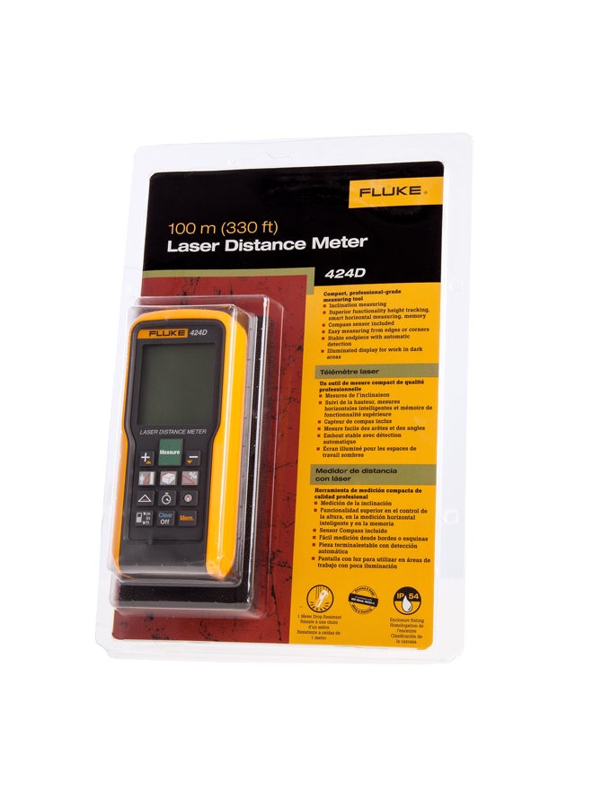 Laser Distance Meter Grey/Yellow/Green