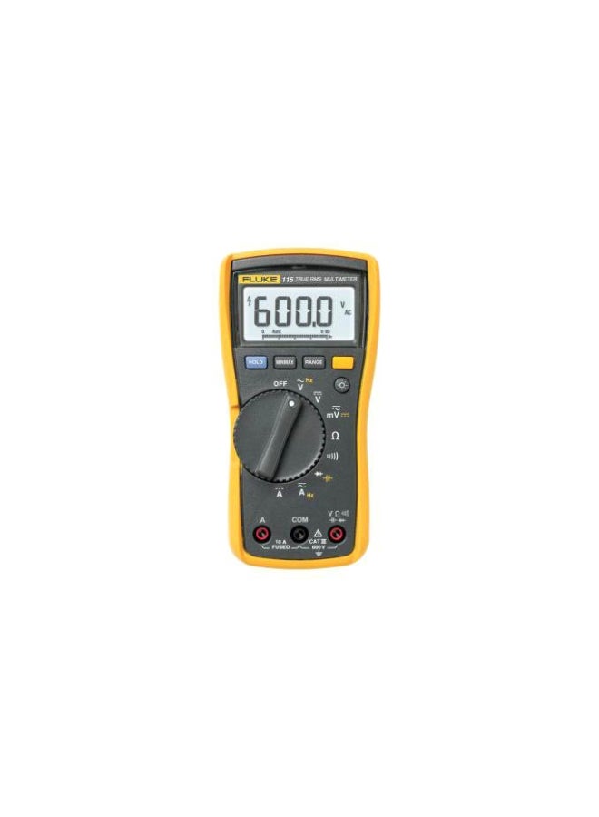 Digital Multimeter Yellow/Grey/Red 167x84x46mm