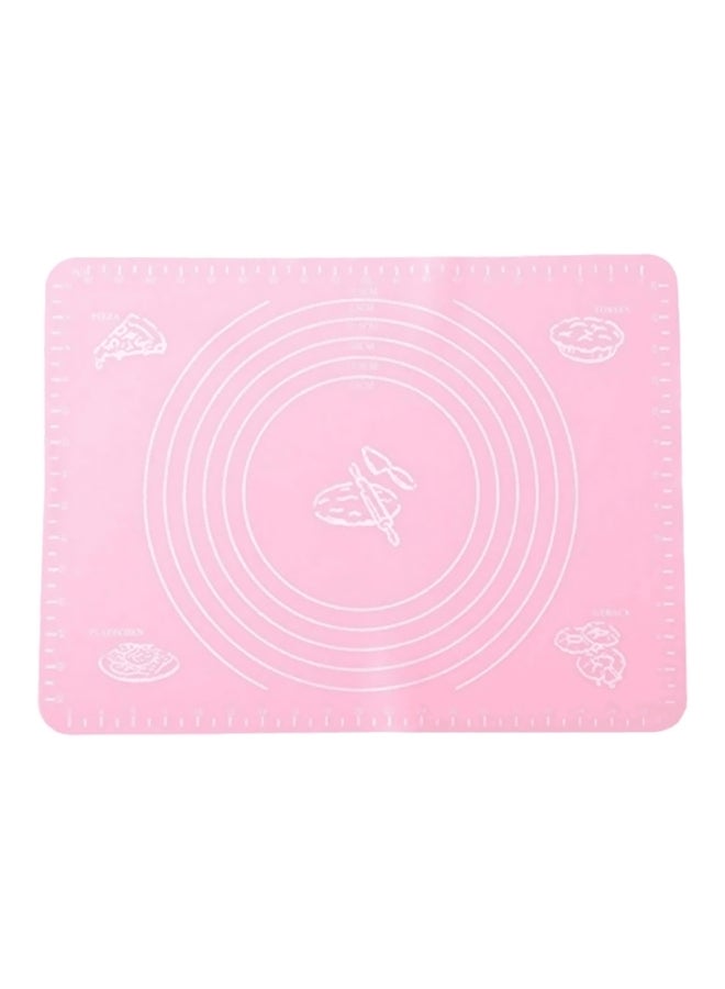 Knead Flour Dough Non-stick Mat Placement Pad Pink - Image 1