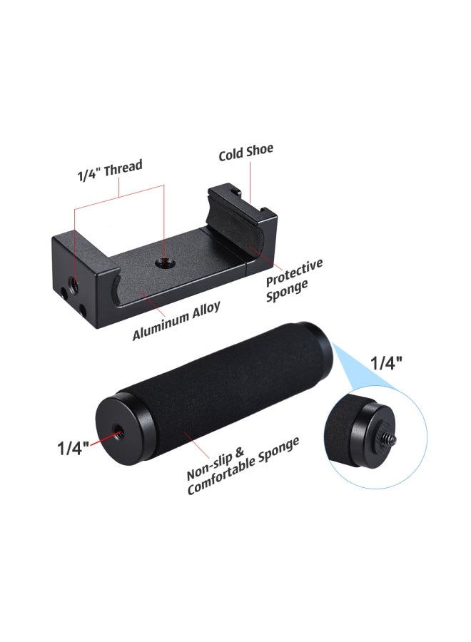 ANDOER Phone Tripod Mount Adapter Black - Image 4