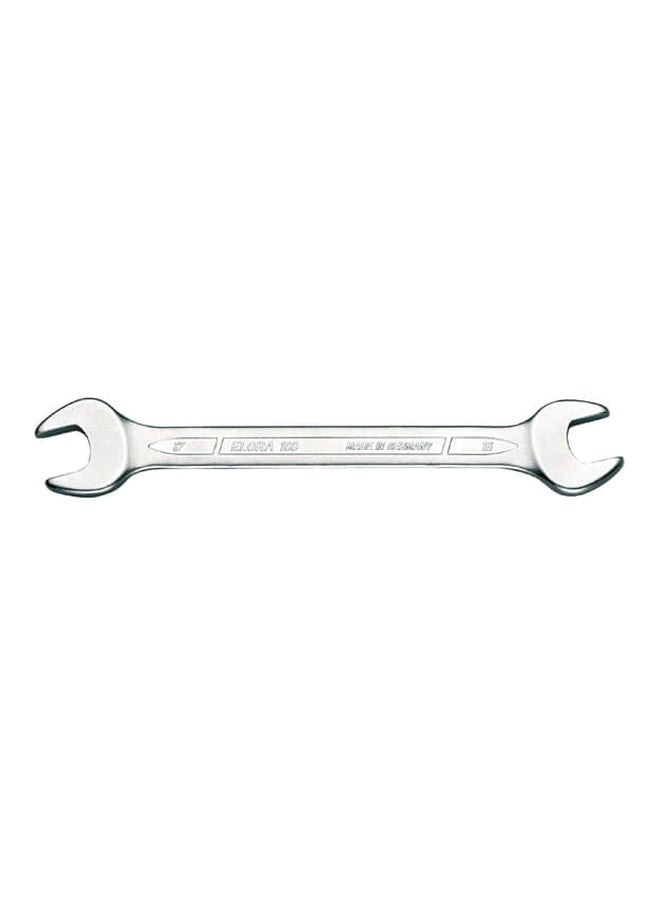 ELORA - Double Ended Spanner Silver 3.4inch - Image 1