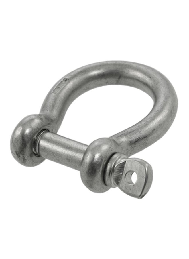 STAMPERIA CARCANO D Shape Screw Pin Shackle Silver 10mm 