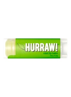 Hurraw! Hurraw! Mint Lip Balm transparent 