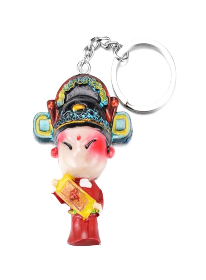 Peking Opera Face Key Chain