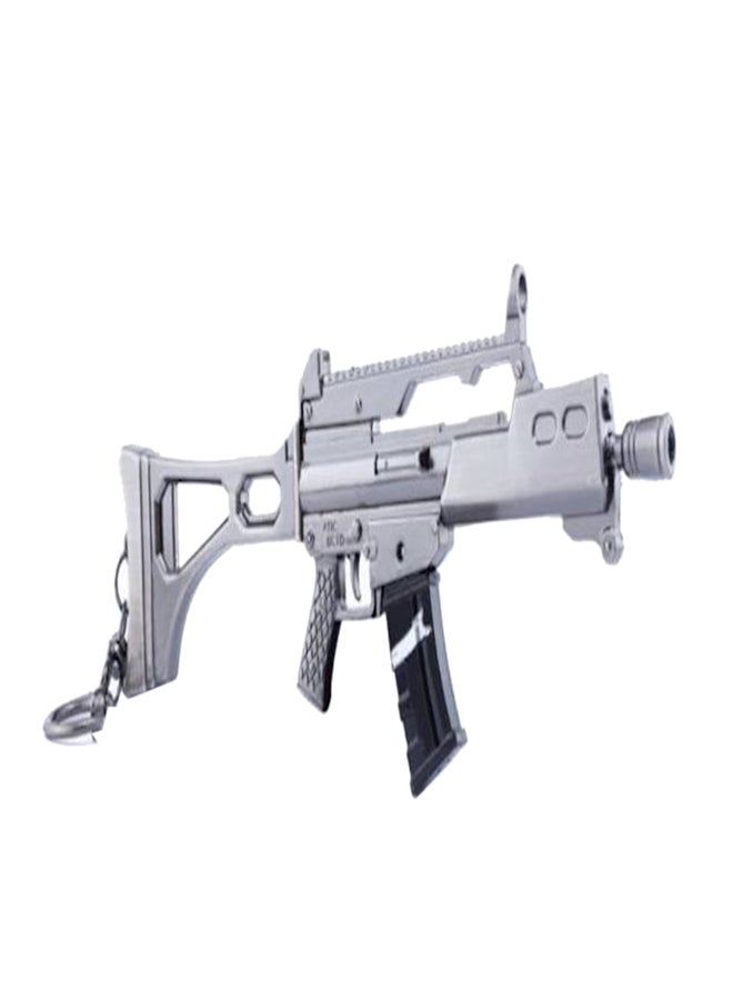 Fortnite Blade Submachine Gun Key Chain Silver/Black - Image 1