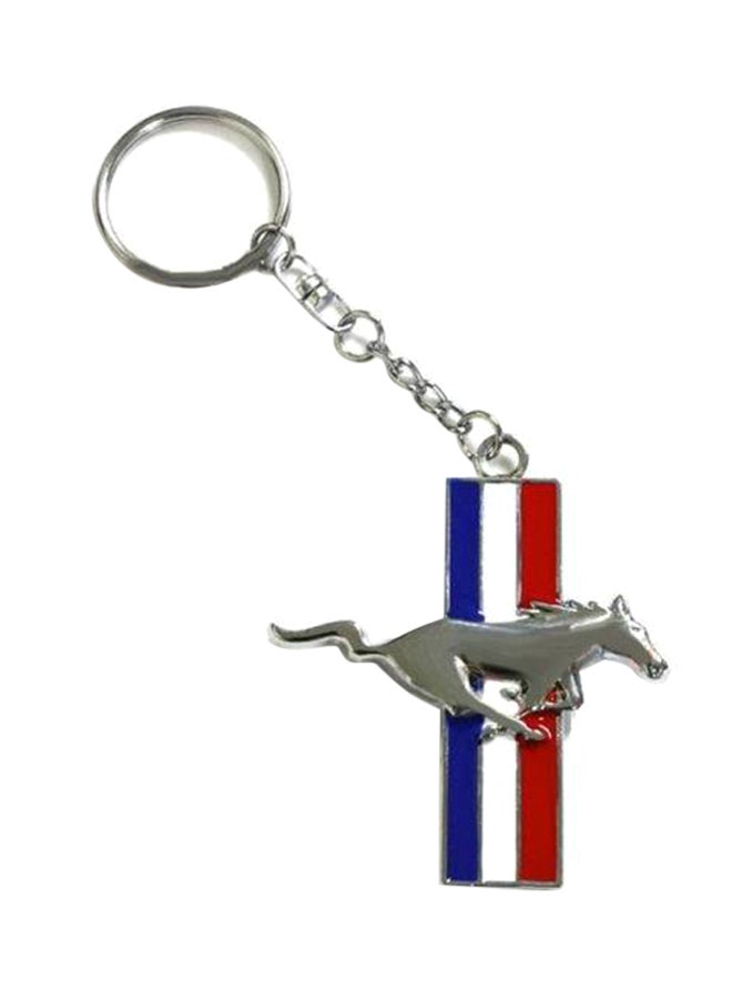 Ford Mustang Logo Key Chain - Image 1