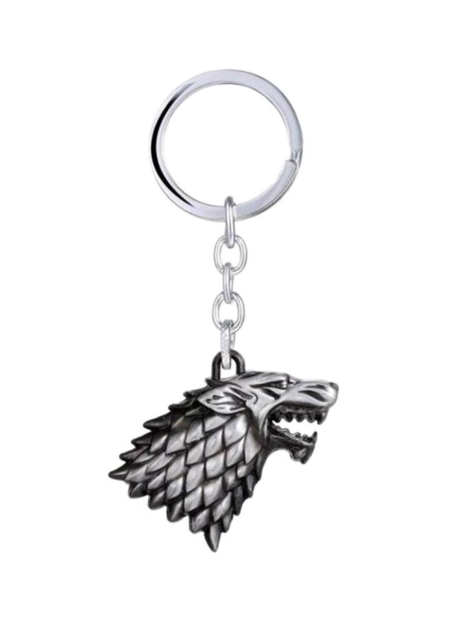 Generic - Game Of Thrones House Stark Wolf Head Key Chain - Image 1