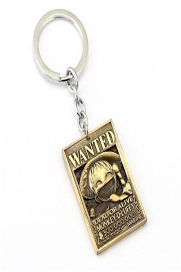 Luffy Wanted Poster Key Chain