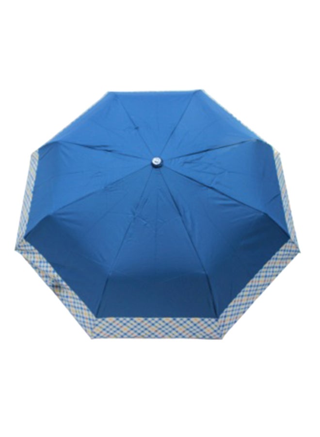Hello - 3 Fold Autoamtic Open UV Coated Umbrella Blue - Image 1
