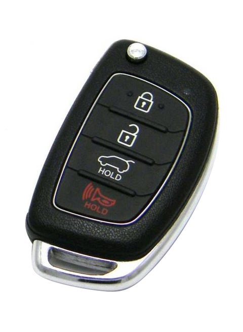 Hyundai Key Fobs Remote And Key Without Chip With Four Buttons Key Chain