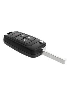 Generic Black 5 Butons Chevrolet Car Key Cover Key Chain  - Image 1