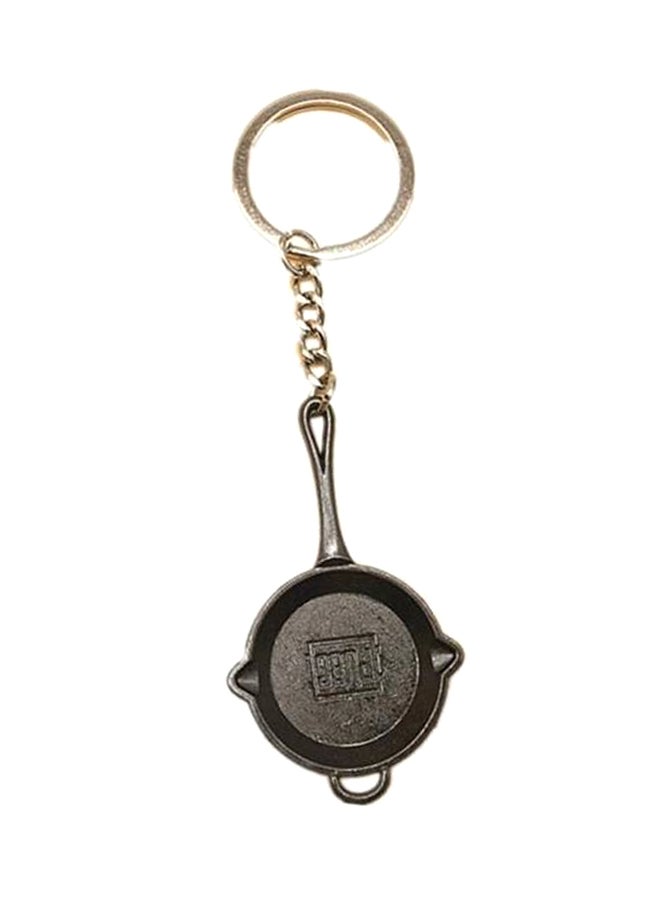 Black Pubg Frying Pan Key Chain
