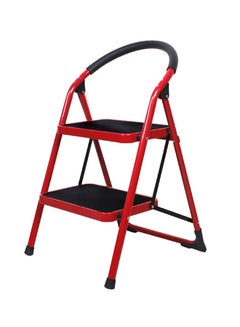ALMUFARREJ 2-Steps Household Ladder LR-2 Red/Black 96x40cm 