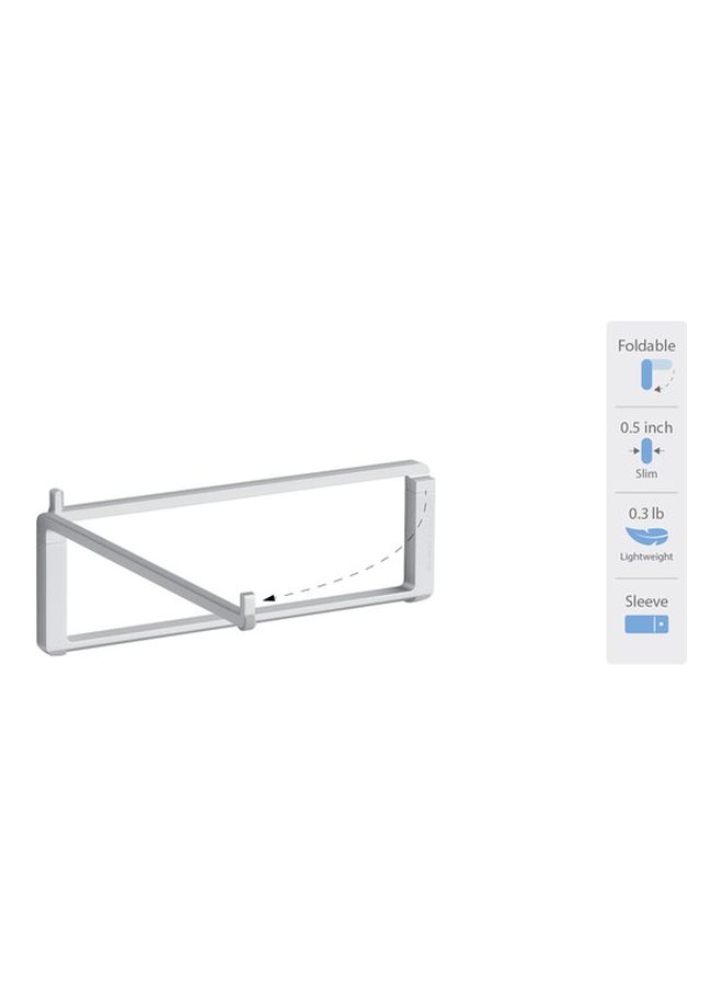 Rain Design mBar Pro Plus Foldable Laptop Stand Silver - Image 4