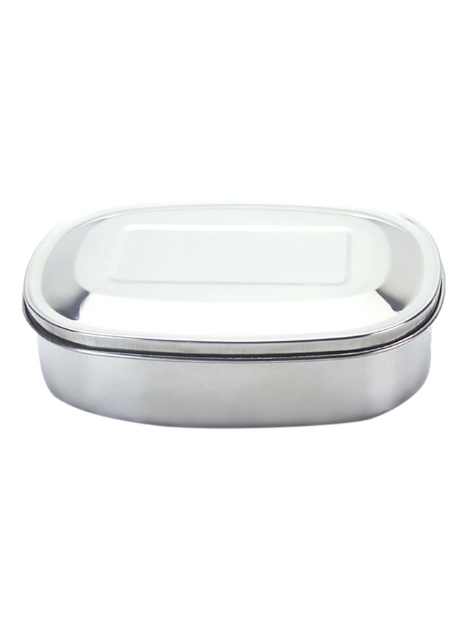 Sharpdo Polished Stainless Steel Lunch Box 1000ml Silver 1000ml 