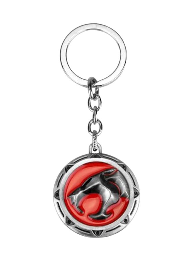 Jurassic Park Logo Keychain Metal Car Gift For Kids