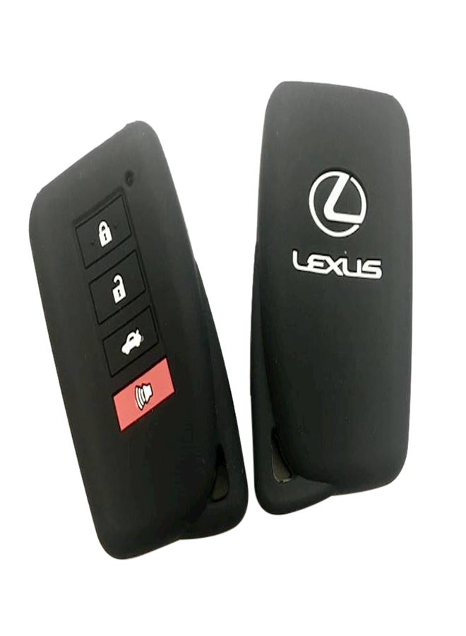 Lexus 4 Buttons Car Key Silicone Cover Key Chain
