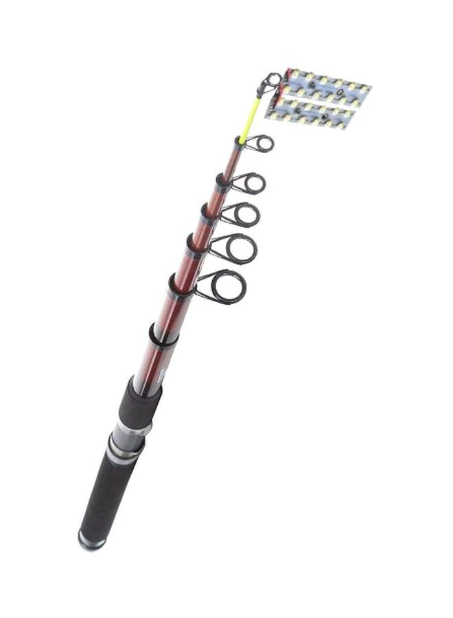 Fishing Rod Camp Light Black/Silver/Red - Image 1