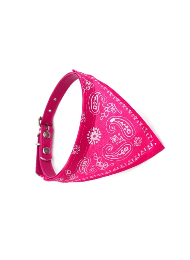 Cool Baby Polyurethane Adjustable Pet Collars Pink/White - Image 3