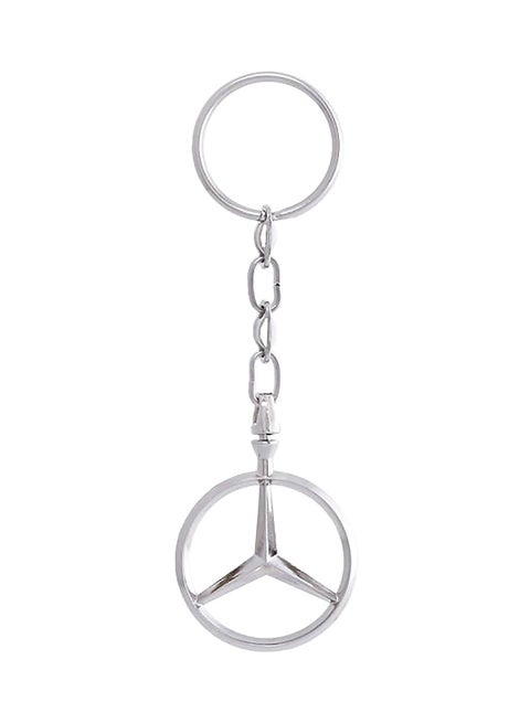 Mercedes Emblem Keychain