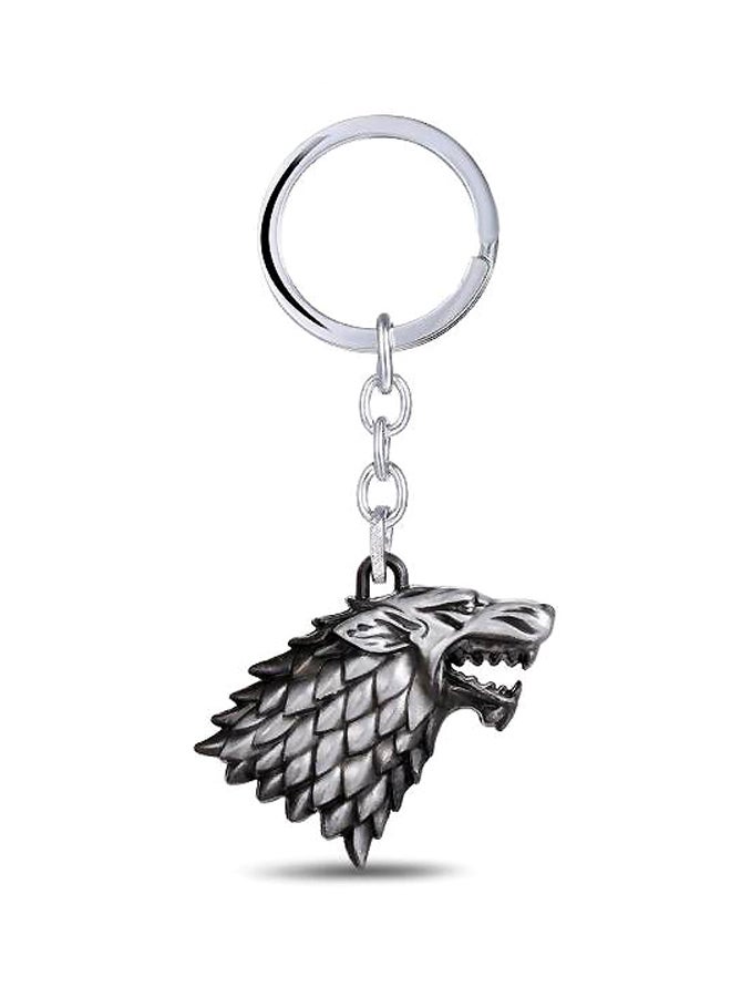 ماركة غير محددة - سلسلة مفاتيح بتصميم شعار عائلة ستارك من مسلسل Game Of Thrones - Image 1