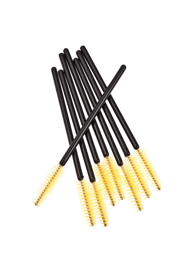 CYTHERIA 50-Piece One-Off Eyelash Brush Set Yellow/Black  - Image 2
