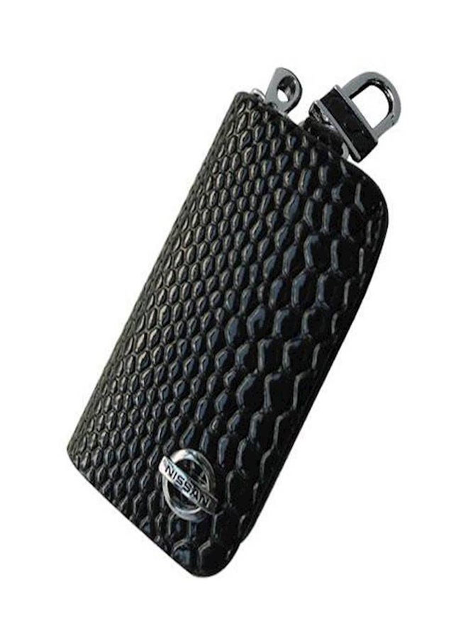 سلسلة مفاتيح من الجلد لسيارة نيسان - Image 1
