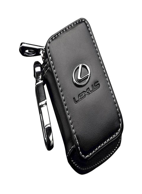 Keychain Cowhide Wallet With Lexus Logo As Key And Remote