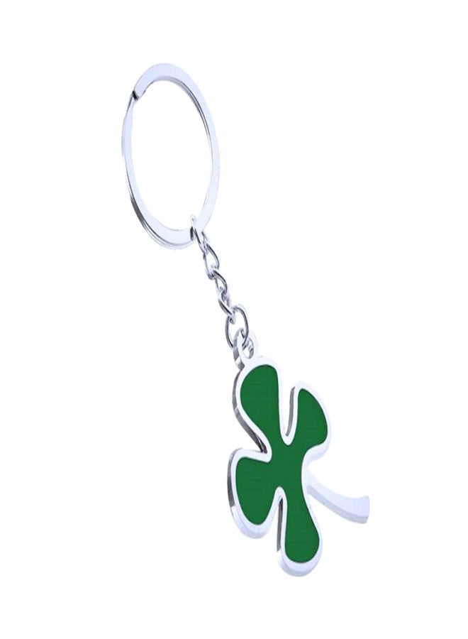 Leaf Shape Alloy Metal Key Holder Casual Key Chain - Image 1