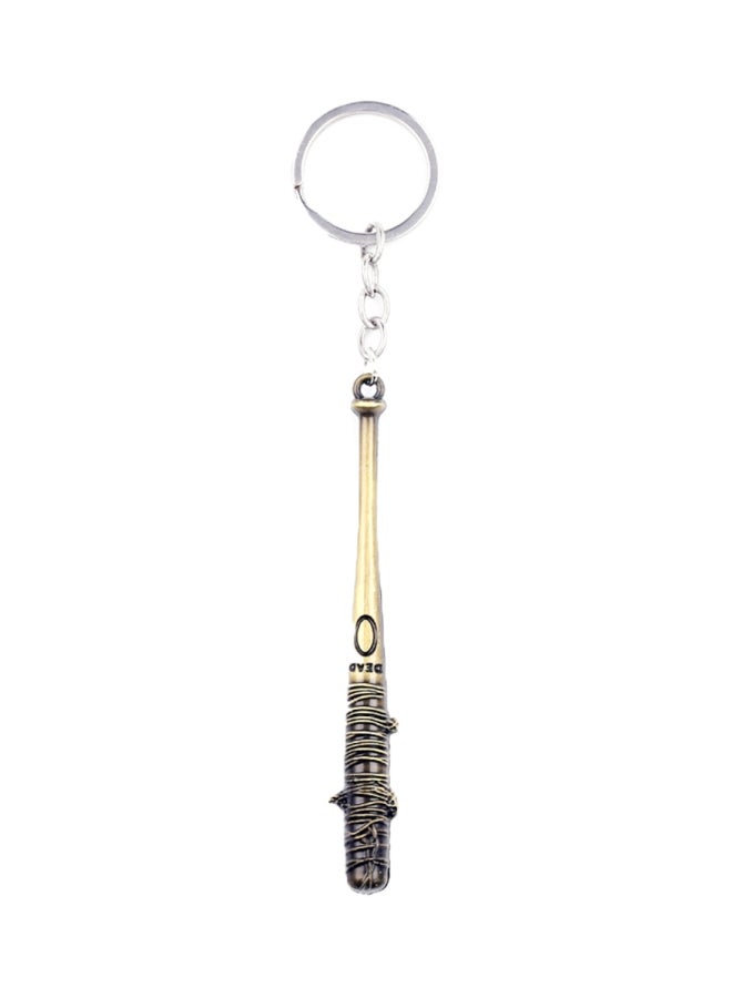 Sharpdo Alloy Suicide Squad  Good Night Baseball Bat Keychain Key Ring Black/Yellow  - Image 1