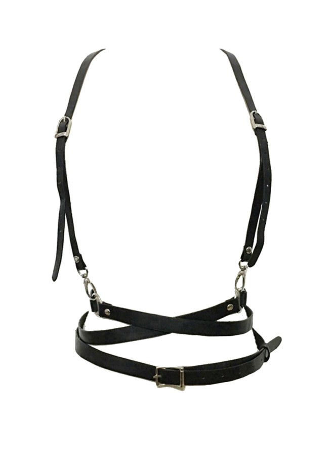 شاربدو حزام بونيك كلاسيكي أسود/ فضي/ ذهبي - Image 1