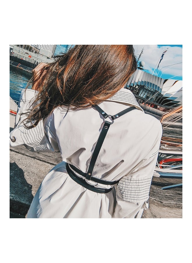 شاربدو حزام بونيك كلاسيكي أسود/ فضي/ ذهبي - Image 4