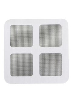 24-Piece Anti-Insect Screen Repair Sticker Set White/Grey
