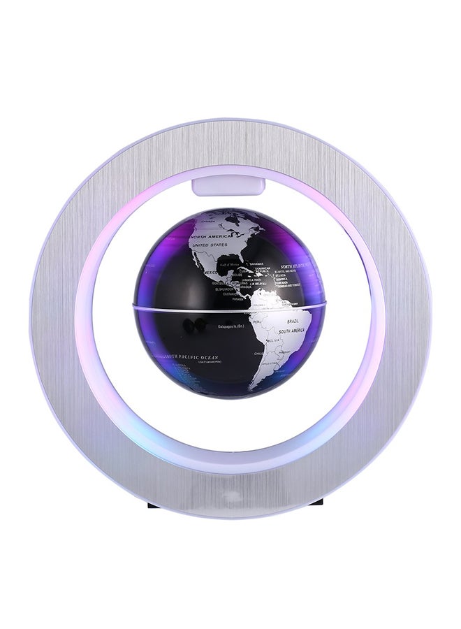 Novelty Magnetic Floating Night Lamp Silver/Black - Image 1
