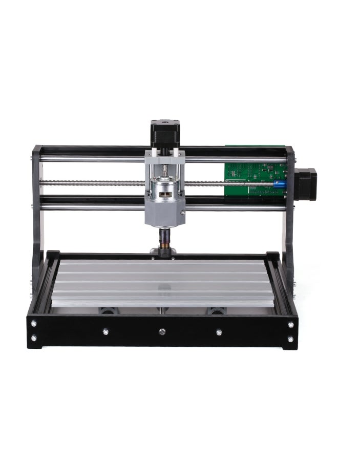 CNC3018 2-In-1 Laser Engraving Machine Black/Silver/Green  - Image 3