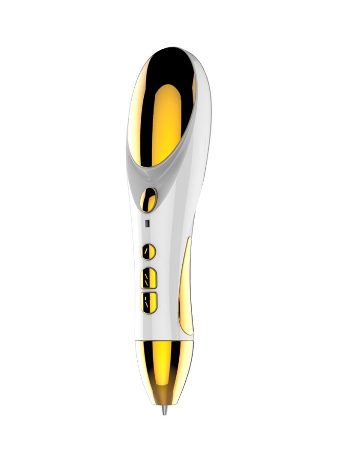 3D Printing Pen White/Yellow 