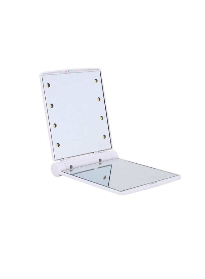 Cool Baby LED Makeup Compact Mirror White/Clear - Image 2