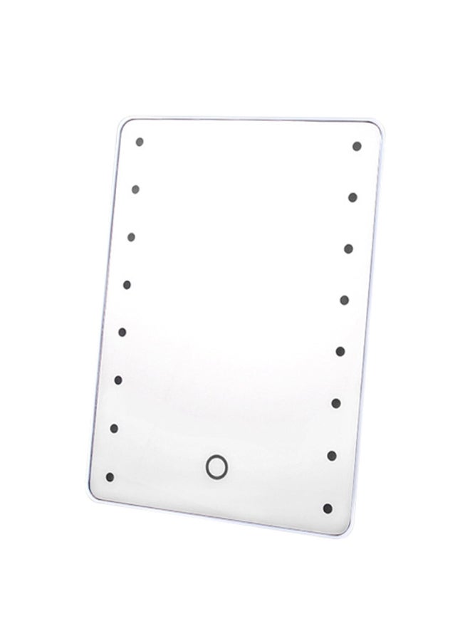 Cool Baby - LED Touch Screen Makeup Mirror White/Clear - Image 1