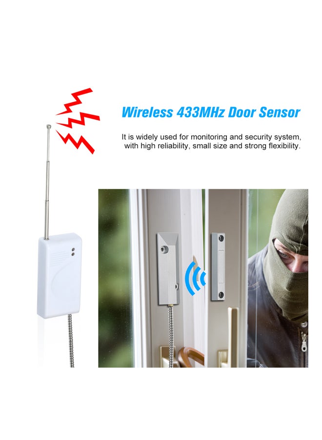 Magnetic Door Sensor Silver 19x2.5x15cm - Image 4