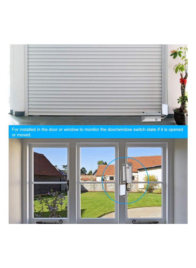 Magnetic Door Sensor Silver 19x2.5x15cm - Image 5